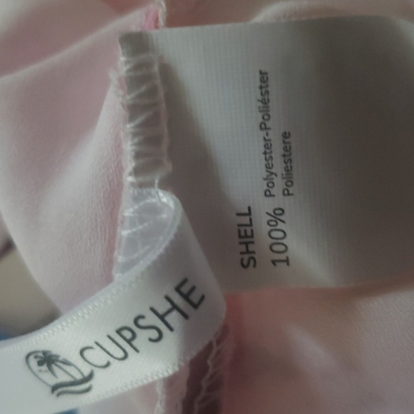 NWT Cupshe Pink Purple Yellow Halter Summer Beach Maxi Dress Size Large - Picture 6 of 7